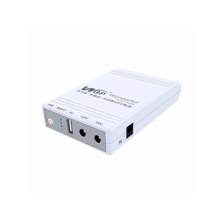 Повербанк для роутера Mini UPS WGP 103 10400mAh, 25W, 5V/9V/12V 