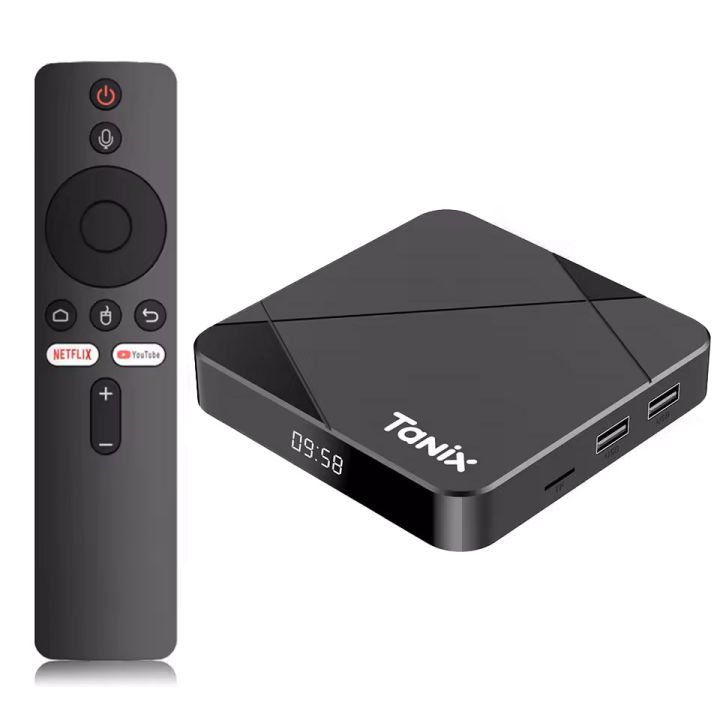 Смарт приставка Tanix TX5 4/32, Amlogic S905Y5, Android 14, 4K 60 FPS, Smart TV Box